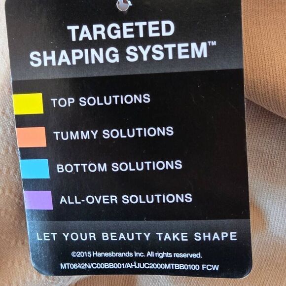 NWT Bali Womens Beige Firm Control Underwear Shapewear Size 2XL - Picture 6 of 8